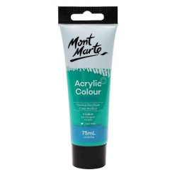 Mont Marte 75ml Studio Acrylic 25 Viridian